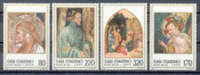 SERIE TIMBRES NOUVEAUX SAINT-MARIN SAN MARINO 1979 PEINTURE RELIGIEUX NOËL NATALE - Religieux