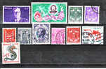 MONACO - 11 Timbres - Collections, Lots & Séries