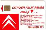 CITROEN PARIS 50U SO3 08.91 BON ETAT - 1991