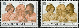 SAN MARINO..1976..Michel # 1123-24...MLH. - Unused Stamps