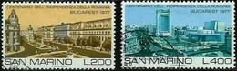 SAN MARINO..1977..Michel # 1145-1146...used. - Oblitérés