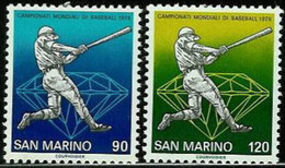 SAN MARINO..1978..Michel # 1154-1155...MLH. - Neufs