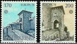 SAN MARINO..1978..Michel # 1156-1157...MLH. - Nuovi