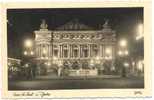 Paris.Vue De Nuit.L'opéra.1954.Belle Cpsm Dent. - Paris By Night