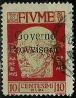 FIUME..1921..Michel # 115 II...used. - Fiume
