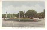Saint Louis. Blair Monument. Entrance To Forest Park. Floral Display. Colored. - St Louis – Missouri