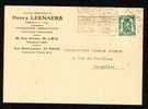 COB N°425 Seul Sur CP - Oblitération "LIEGE 12/VI/1938" (x2 Impression De L'oblitération). - Storia Postale