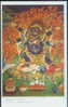 China Ancient Buddhist Art - God Dharmapala With Six Arms (Tibetan Fresco) - Buddismo