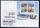 New Zealand 1984 Involvement In Antarctica S/S FDC - Sonstige & Ohne Zuordnung