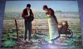 Field Works, Stengel, Prayer, Vintage Postcard - Cultivation