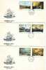 Romania 1971 FDC PEINTURE PAINTING,SHIP,FULL SET. - FDC