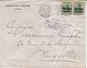 BELGIUM USED COVER 1916 CANCELED BAR ANTWERPEN - OC1/25 Governo Generale