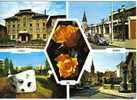Carte Postale 94 De L'Hay Les Roses - La Mairie, La Poste,les Immeubles, Le Clocher De L'église - L'Hay Les Roses