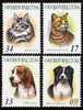 2006 TAIWAN Pets IV (Cats & Dogs) 4V - Nuevos