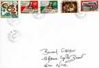 MONACO LETTRE FESTIVAL TELEVISION AMADE OMS - Postmarks