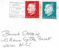 MONACO LETTRE AFFRANCHISSEMENT PRINCE RAINIER III - Postmarks