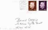 MONACO LETTRE AFFRANCHISSEMENT PRINCE RAINIER III - Postmarks