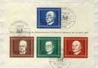 7150 FDC  ALLEMAGNE BLOC - Sir Winston Churchill