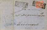 7151  LETTRE DE FRANFURT 1871 POUR EISENACH - Other & Unclassified