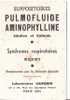 BUVARD - PETIT FORMAT - SUPPOSITOIRES PULMOFLUIDE AMINOPHYLLINE - LABORATOIRES LEURQUIN - Chemist's