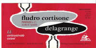 BUVARD - FLUDRO DORTISONE - LABORATOIRES DELAGRANGE - PARIS - CARTONEX - NEUF - Droguerías