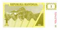 Billet  Neuf   De La Slovénie - Slowenien