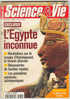 Magazine SCIENCE & VIE L’Egypte Inconnue - Science