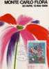 MONACO CARTE MAXIMUM TABLEAU RAOUL DUFY LES ANEMONES FLEURS MONTE CARLO FLORA - Maximum Cards