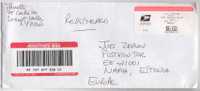 Registered Cover From USA To Estonia (13) - Lettres & Documents
