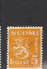 294 OB FINLANDE "SERIE COURANTE" - Used Stamps