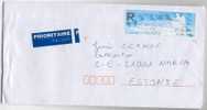 Registered Cover From France To Estonia (10) - Covers & Documents