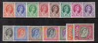 1191 - RHODESIA & NYASALAND , Elisabetta Serie  N. Yvert 1/15 ***  Ordinaria - Rhodesia & Nyasaland (1954-1963)