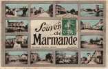 47 MARMANDE Souvenir Cpa Multivues - Marmande