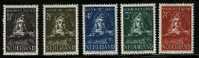 NEDERLAND 1941 MNH Stamp(s) Child Welfare 397-401 #005 - Nuovi