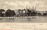 LONDON / THE TOWER FROM THE RIVER /DOS NON DIVISE  1905 - Tower Of London