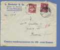 769+832 Op Brief "Contre Remboursement De 100 Fr" Met Stempel DENDERLEEUW - 1948 Esportazione