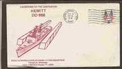 US - LAUNCHING OF THE DESTROYER HEWITT DD 966 - PASCAGOULA MISS - COMM COVER - Maritime