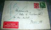 Belgium, Express Letter,Cover, 1937. - Cartas & Documentos