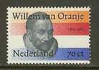 NEDERLAND 1984 MNH Stamp(s) Wilhelm Van Oranje 1312 #7052 - Ungebraucht