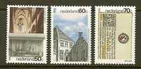 NEDERLAND 1986 MNH Stamp(s) Utrecht 1355-1357 #7067 - Unused Stamps