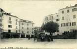 CORSE CORTE Place Paoli ( 1916 Chaussures Belinotti Boucherie Renucci Visible) - Corte