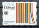 TIMBRE NOUVEAU L'ANDORRE ANDORRA - ENTRÉE DANS LES NATIONS UNIES - DRAPEAUX - Postzegels