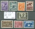 ROUMANIE No Michel 528-535 * ( Avec Charnière )          Cote : 44 € - Unused Stamps