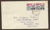 SOUTH AFRICA - VF 1955 A. PRETORIUS Church And FLAG Of NATALIA - FIRST DAY COVER SCOTT # 216 - Covers