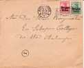 BELGIUM OCCUPATION USED COVER 1918 CANCELED BAR ANTWERPEN - OC1/25 Generalgouvernement 