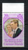 792 - CAYMAN, 1973 : Royal Wedding Ann And Mark  *** , IL 30 Centesimi - Kaimaninseln