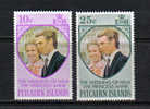 805 - PITCAIRN, 1973 : Royal Wedding Ann And Mark  *** - Pitcairn Islands