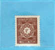 Algeria - N. 37  Taxe **  (Yvert) 1947-55 - Timbres-taxe