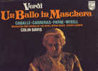 Verdi : Un Bal Masqué, Colin Davis - Oper & Operette