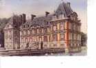 CANY BARVILLE  -  Le Château Construit Sous Louis XIII Par MANSART, Vue Prise Du Parc - N° 76 159 01 - Cany Barville